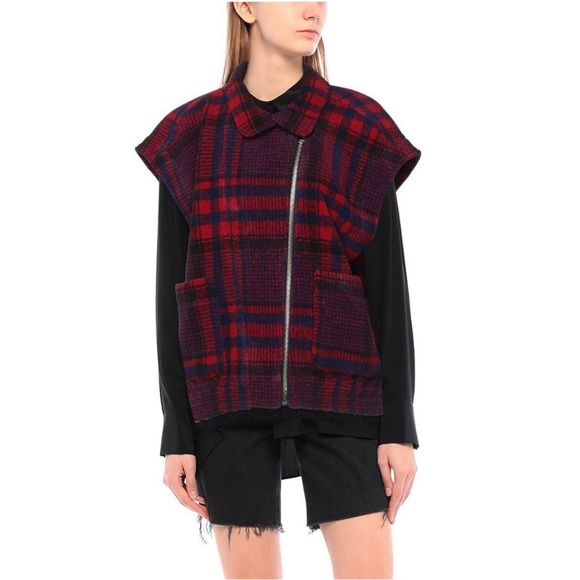 Sinqrue nwt  zip vest  (oversized) - Picture 1 of 5